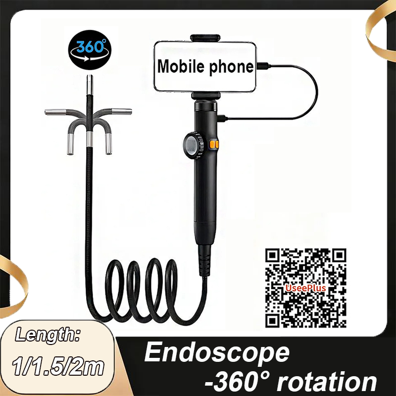 Endoscope Inspection Camera - Automobil-, Flugzeug-, Mechaniker-, Panzerfahrzeug-Zwei-Wege-Gelenk-Boreskop, Industrielles Endoskop